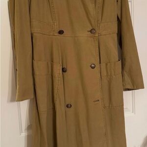 Free People Stylish Tan Trench Coat